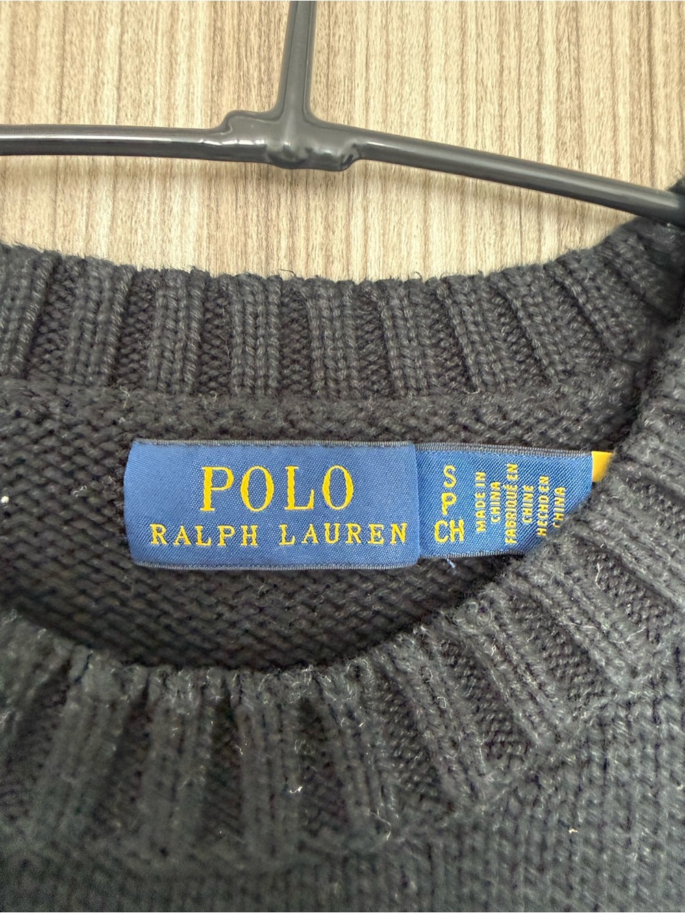 Polo Ralph Lauren Polo Bear Ski Sweater - Black – Women’s S - Picture 4 of 6